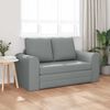 vidaXL Folding Sofa Bed Light Grey 148 x 71 x 83 cm Fabric