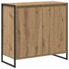 vidaXL Side Cabinet Artisan Oak 79 x 36 x 75 cm Engineered Wood