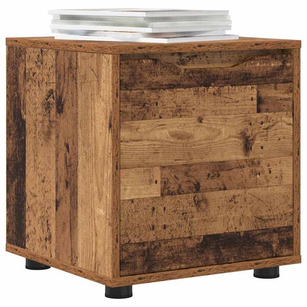 vidaXL Bathroom Cabinet Old Wood 40.5 x 40 x 44 cm Engineered Wood