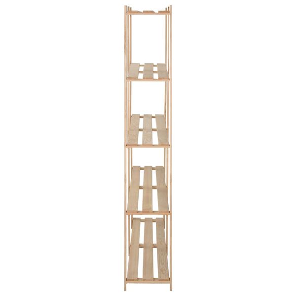 vidaXL 5-Tier Storage Rack 170x28.5x170 cm Solid Pinewood