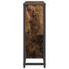 vidaXL Wine Rack Smoked Oak 51 x 18 x 52.5 cm Engineered Wood