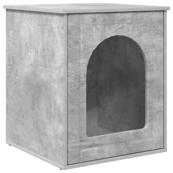 vidaXL Cat House Concerte 53 x 52 x 62 cm Engineered Wood