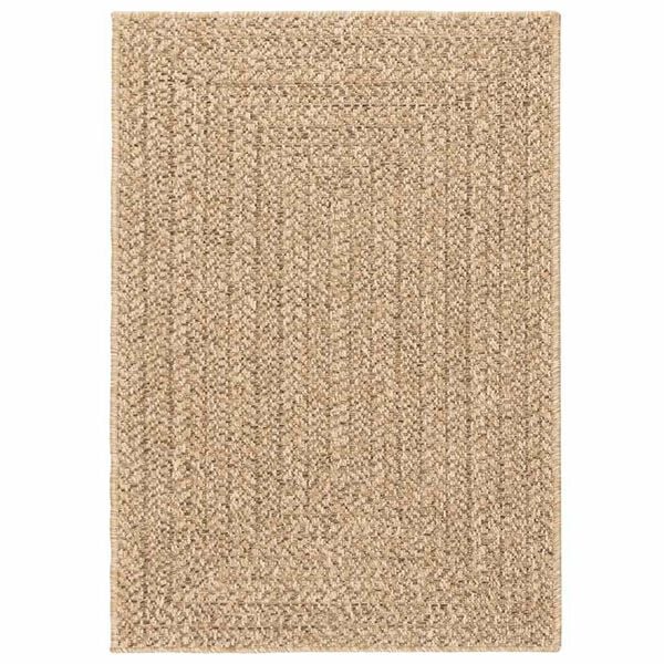 vidaXL Rug ZIZUR Beige 120x170 cm Jute Look Indoor and Outdoor