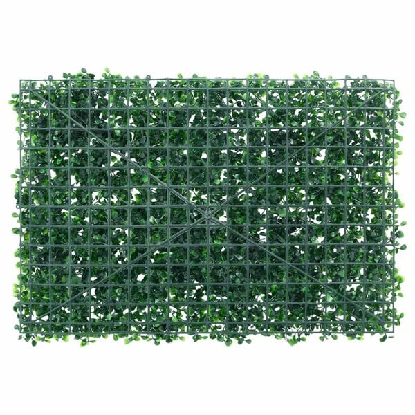 &nbsp;vidaXL Artificial Shrub Leaf Fence&nbsp;24 pcs Green 40x60 cm