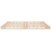 vidaXL Pallet Bed without Mattress Small Double Solid Wood