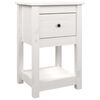 vidaXL Bedside Cabinets 2 pcs White 40x35x61.5 cm Solid Wood Pine