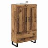 vidaXL Highboard Old Wood 69.5 x 31 x 115 cm Engineered Wood