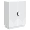 vidaXL Sideboard White 66 x 34.5 x 87 cm Engineered Wood