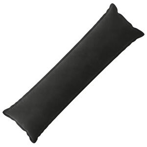vidaXL Cushion with Pillow HOUTEN Black 40 x 145 cm Velvet