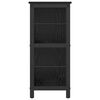 vidaXL Bookshelf Black Oak 102 x 32 x 72.5 cm Engineered Wood