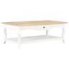 vidaXL Coffee Table White 110x60x40 cm MDF