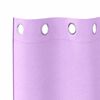 vidaXL Blackout Curtains with Rings 2 pcs Purple 225 x 140 cm
