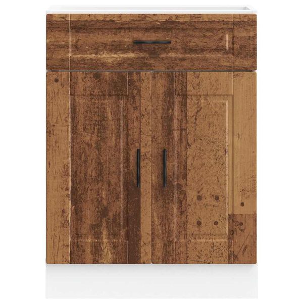 vidaXL Kitchen Base Cabinet&nbsp;Porto Old Wood Engineered Wood