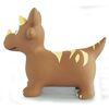 JAMARA Bouncing Animal Dino with Pump Brown