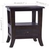 vidaXL Bedside Cabinet Light Black 40x40x45 cm Solid Wood Mahogany