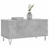 vidaXL Coffee Table Concrete Grey 90x44.5x45 cm Engineered Wood