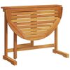 vidaXL Folding Balcony Table 90x60x72 cm Solid Wood Acacia