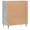 vidaXL Sideboard Concrete Grey 57x35x70 cm Engineered Wood