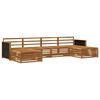 vidaXL Outdoor Sofa Set 6 pcs Solid Acacia Wood