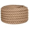 vidaXL Jute Rope 5 m Long 50 mm Thick