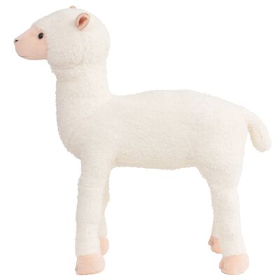 vidaXL Standing Plush Toy Alpaca White XXL