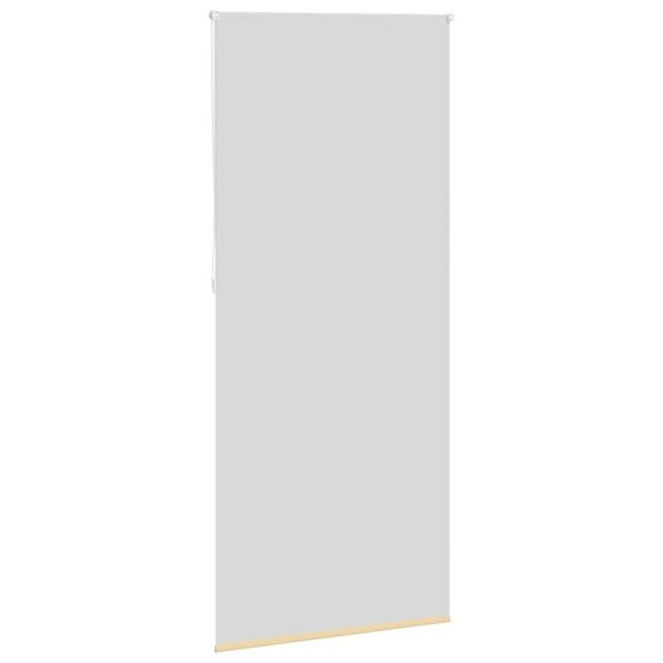 vidaXL Roller blind blackout 84.4x230 cm Fabric Width 80 cm beige