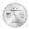vidaXL Concrete Saw Blade 300 mm