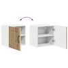 vidaXL Kitchen Cabinet Kalmar 2 pcs Artisan Oak 40 x 31 x 40 cm