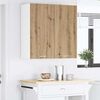 vidaXL Hanging Cabinet Artisan Oak 80 x 31 x 80 cm Engineered Wood