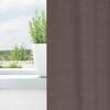 vidaXL Blackout Curtains with Rings 2 pcs Dark Brown 140 x 140 cm