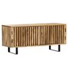 vidaXL TV Cabinet 90x30x40 cm Solid Mango Wood