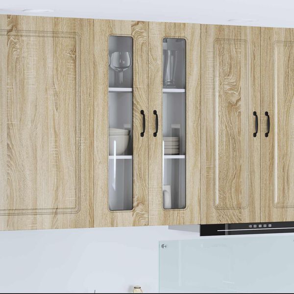 vidaXL Kitchen Cabinet with Storage Kalmar Sonoma Oak 60 x 31 x 100 cm