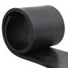 vidaXL Rubber Edge for Snow Plow Black 120x15x1 cm