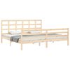 vidaXL Bed Frame without Mattress 200x200 cm Solid Wood