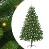 vidaXL Christmas Tree with LED Light Green 180 cm PE