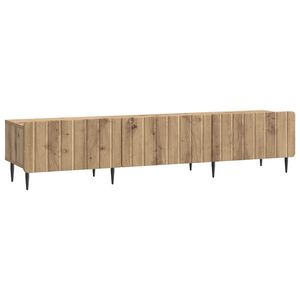 vidaXL TV Cabinet Artisan Oak 147 x 34.5 x 32 cm Engineered Wood