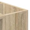 vidaXL Coffee Table Sonoma Oak 101.5 x 50 x 37 cm Engineered Wood