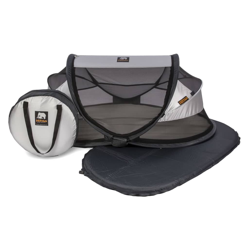 Baby travel cot with mosquito net hot sale