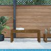 vidaXL Garden Bench Honey Brown 110x38x45 cm Solid Wood Pine