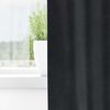 vidaXL Blackout Curtains 2 pcs Dark Grey 140 x 140 cm Velvet