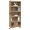vidaXL Book Cabinet 2 pcs Artisian Oak 80 x 30 x 189.5 cm