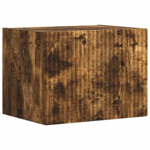 vidaXL TV Wall Cabinet Smoked Oak 39 x 31 x 29.5 cm Engineered Wood