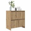 vidaXL Sideboard Artisan Oak 70 x 41 x 75 cm Engineered Wood