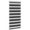 Zebra Blind 40 x 100 cm Black