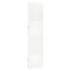 vidaXL 4-Panel Room Divider White 160x180 cm Steel