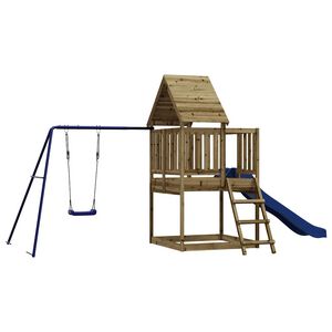 vidaXL Outdoor Playset Impregnated Wood Pine