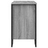 vidaXL Bathroom Sink Cabinet Grey Sonoma 60x35x60 cm Engineered Wood