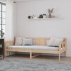 vidaXL Day Bed without Mattress Solid Wood Pine 90x190 cm Single