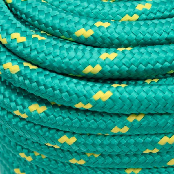vidaXL Boat Rope Green 18 mm 50 m Polypropylene