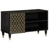 vidaXL TV Cabinet 80x31x46 cm Solid Wood Mango